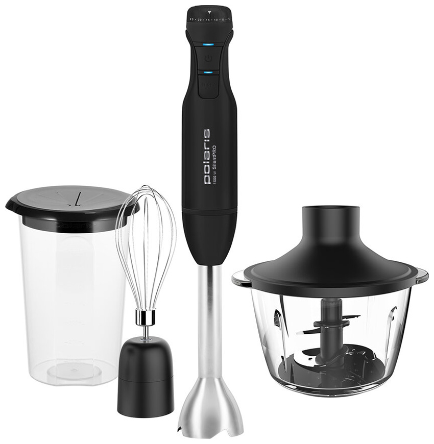 Блендер ручной Polaris PHB 1510GL Silent Черный