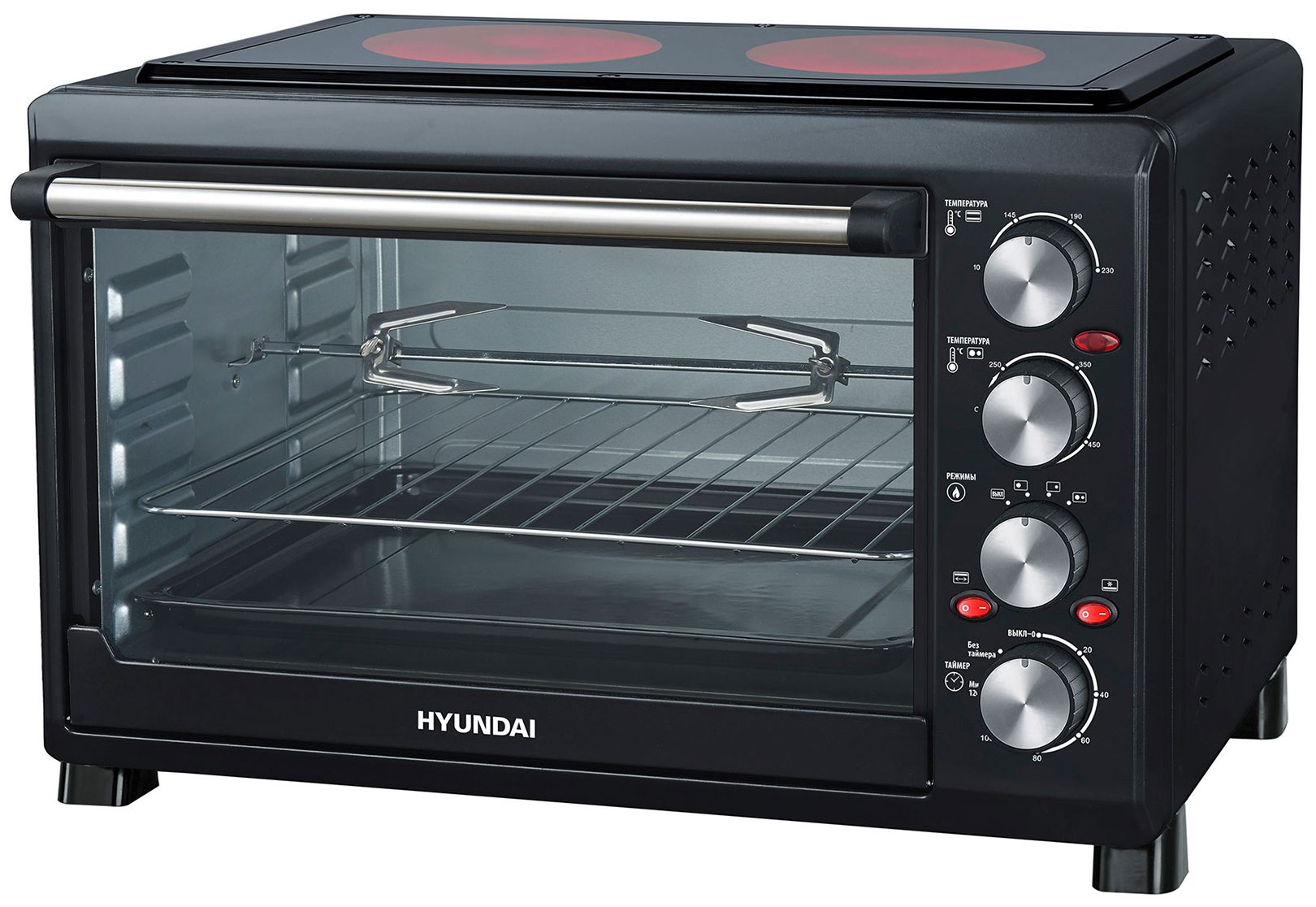 Изображение товара Электропечь Hyundai MIO-HY086, черный