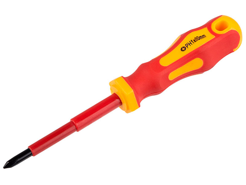 

Отвертка Park диэлектрик, PH1х8 см, крестовая, для работы до 1000V (008423)