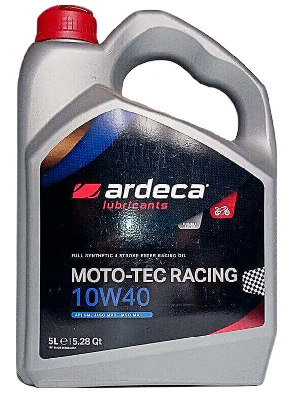 Масло моторное  Ardeca MOTO-TEC RACING 10W40 (UA/RU) 5L Масло моторное  Ardeca MOTO-TEC RACING 10W40 (UA/RU) 5L