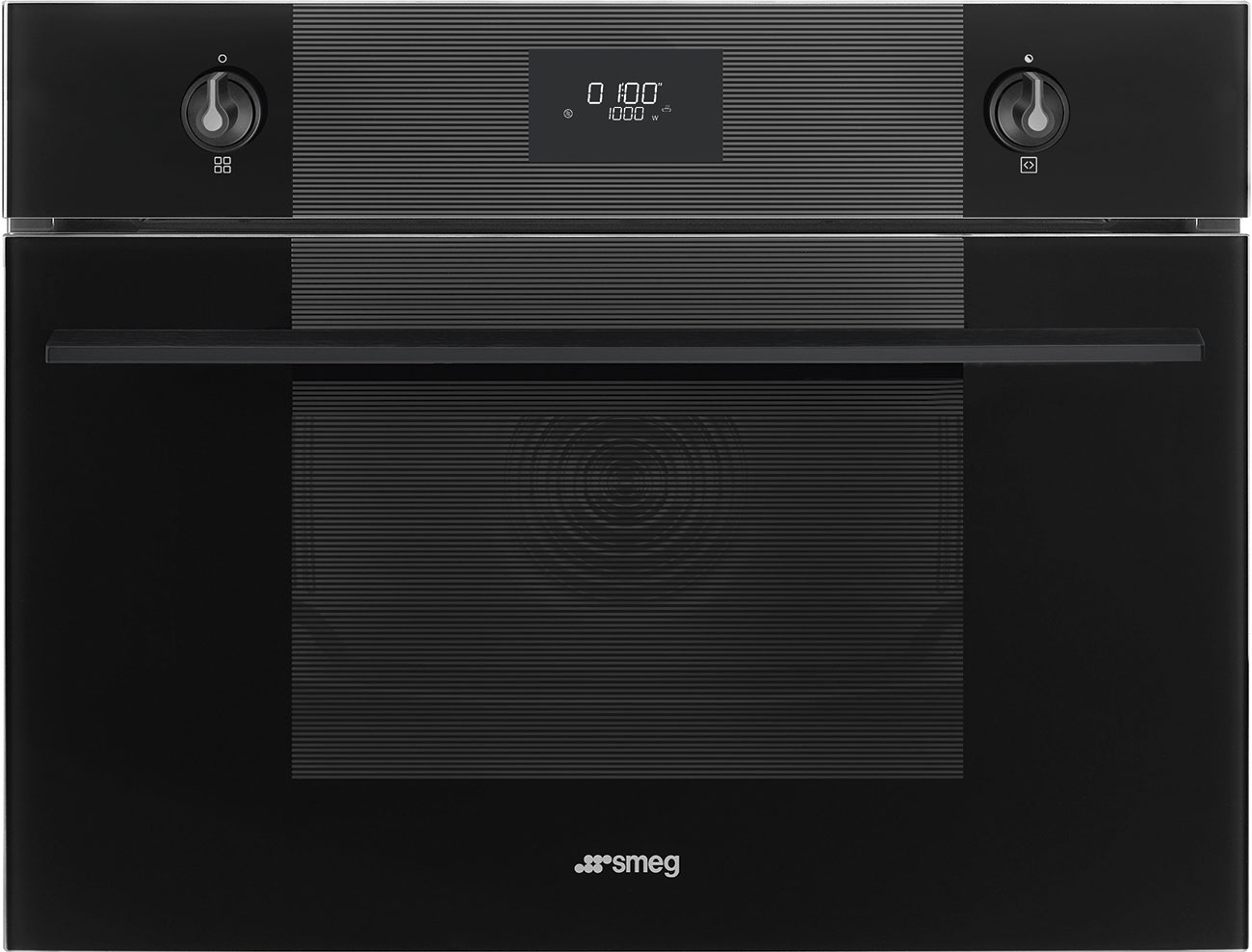 Изображение товара Встраиваемая микроволновая печь Smeg SO4101M0B3 40л с грилем электронное управление Италия