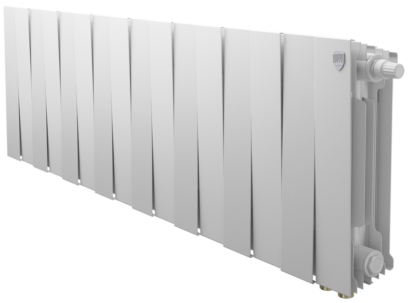 Изображение товара Водяной радиатор отопления Royal Thermo PianoForte 16 секций Bianco Traffico VDR80