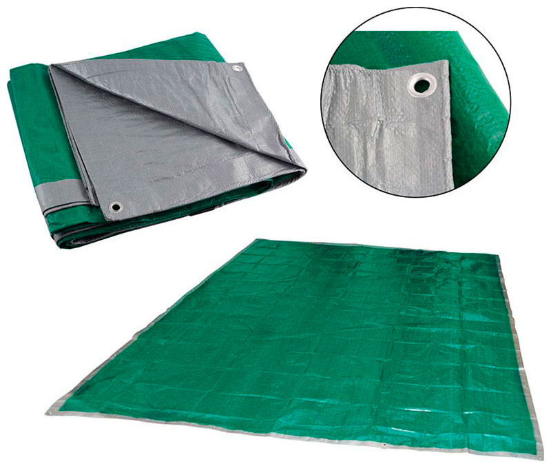 Изображение товара Тент хозяйственный универсальный Ecos T-5х5, плотность 60 г/м2