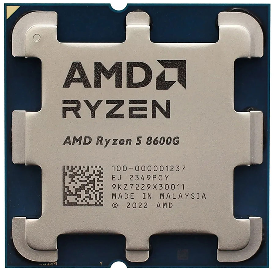 

Процессор AMD RYZEN 5 8600G AM5 OEM (100-000001237)