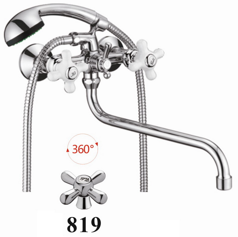 Изображение товара Смеситель для ванной комнаты D-Lin хром (D145819)