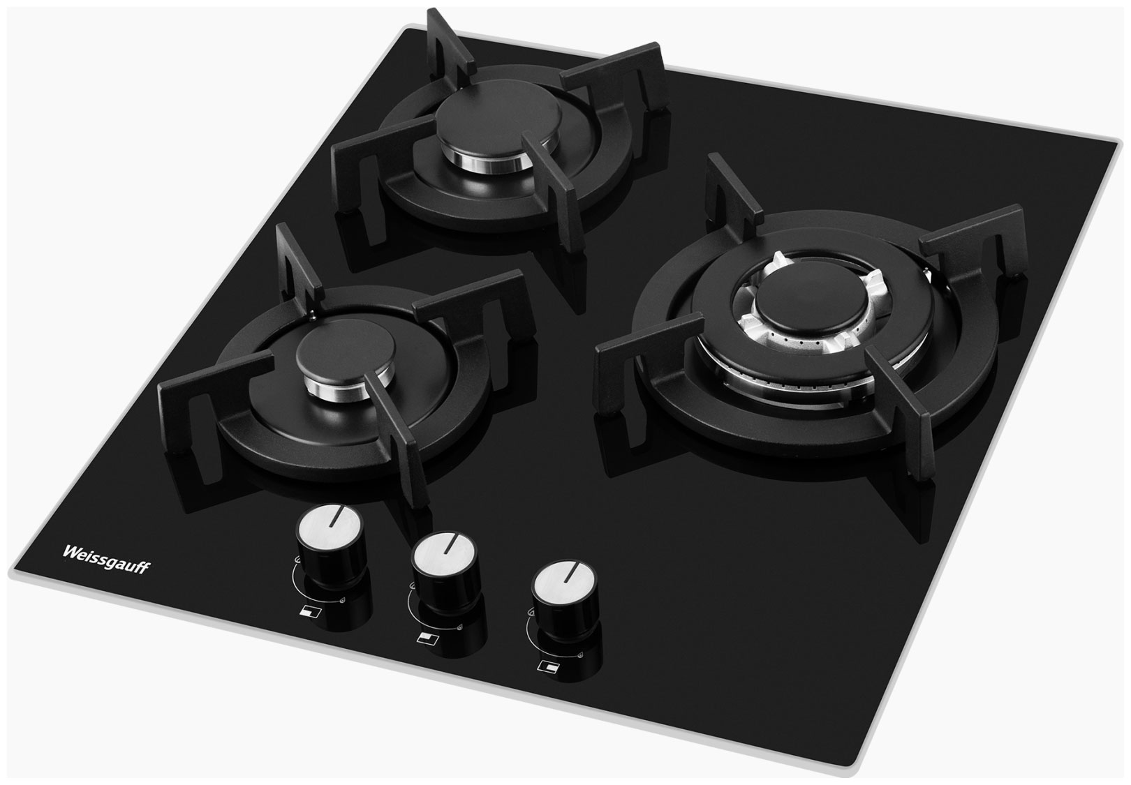 

Газовая варочная панель Weissgauff HG 430 BGV, Черный