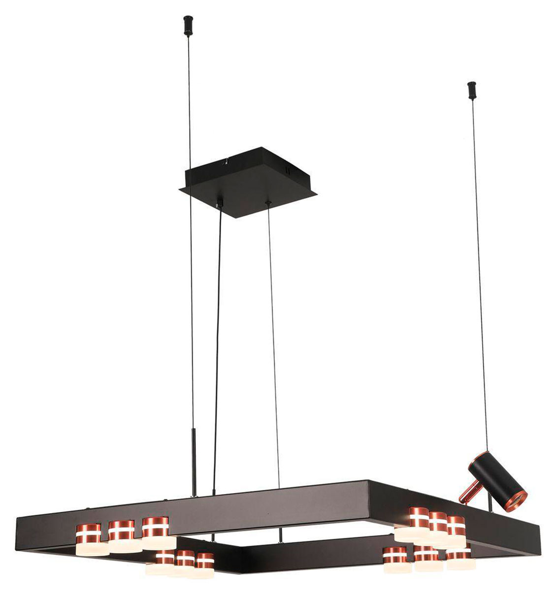 Изображение товара Подвесной светодиодный светильник Lussole Gilbert LSP-7174 Хай-Тек 600 мм для кафе и ресторанов
