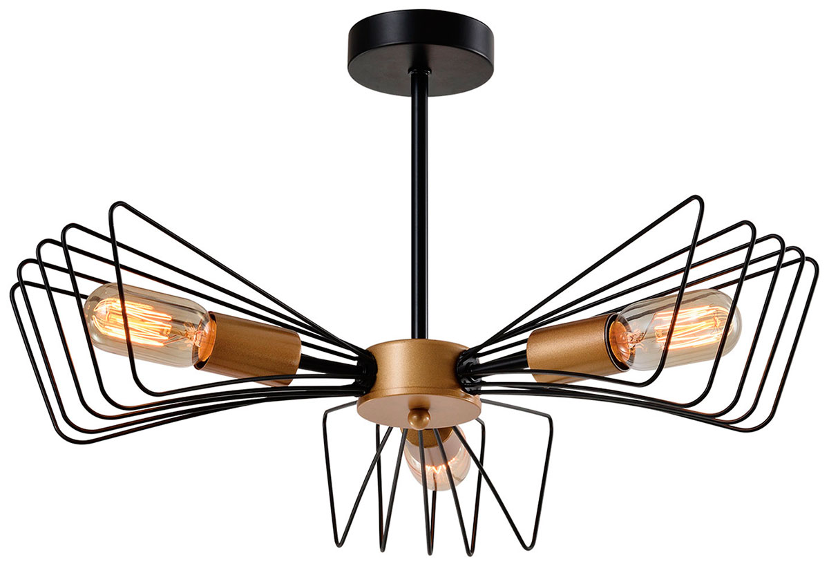 Изображение товара Люстра потолочная Lussole Loft Durham, LSP-8795