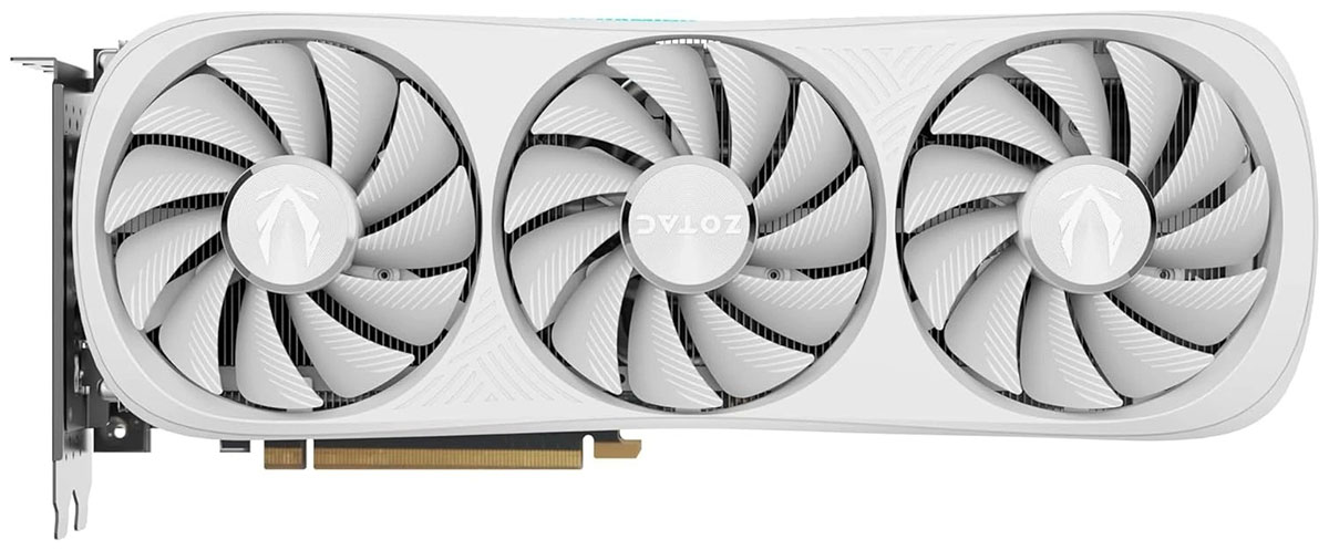 Видеокарта Zotac RTX 4070 Ti SUPER TRINITY OC WHITE ED 16GB (ZT-D40730Q-10P) Видеокарта Zotac RTX 4070 Ti SUPER TRINITY OC WHITE ED 16GB (ZT-D40730Q-10P)