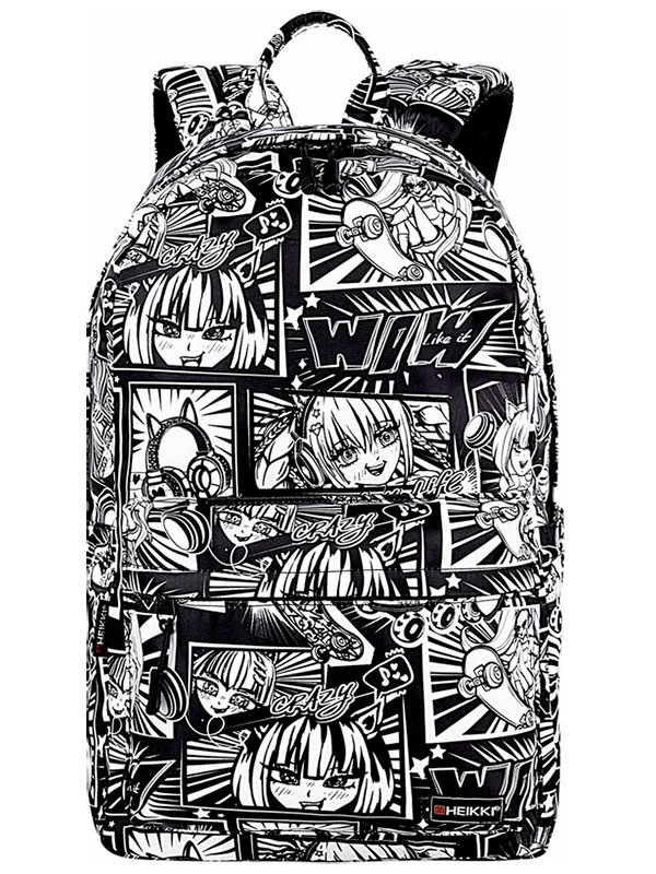 Изображение товара Ранец, рюкзак, сумка Heikki DREAM (ХЕЙКИ) с карманом для ноутбука, эргономичный,Comics Amime (272527)