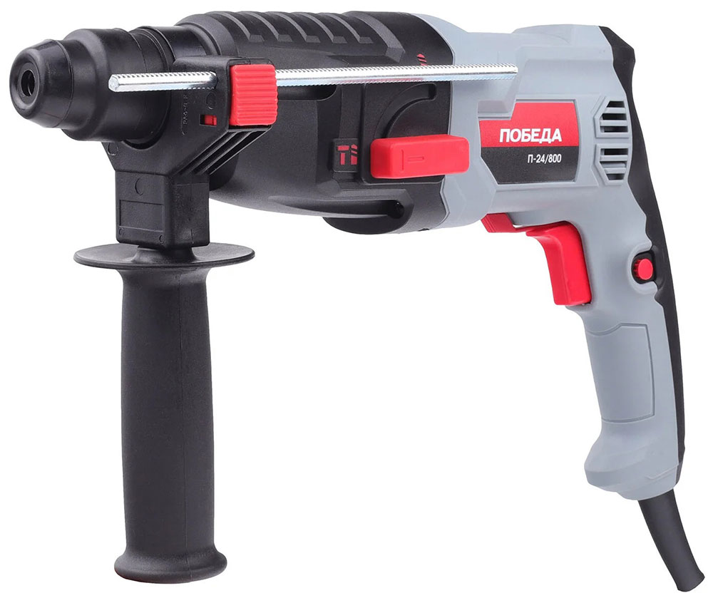 Изображение товара Перфоратор Победа П-24/800 с двумя режимами и мощностью 800 Вт