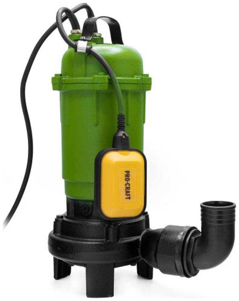 Изображение товара Дренажный насос Procraft PN23, мощность 750 Вт, производительность 10000 л/ч