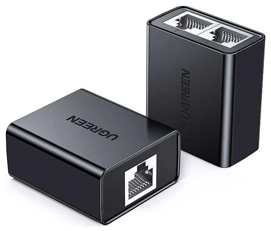 

Конвертер Ugreen CM210, RJ 45 х 1 to 2 х Ethernet Converter, 2 шт., черный (50923)