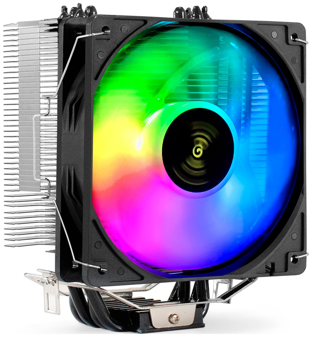 Изображение товара Кулер для процессора ExeGate Dark Magic EE400XL-PWM.ARGB (EX295003RUS)