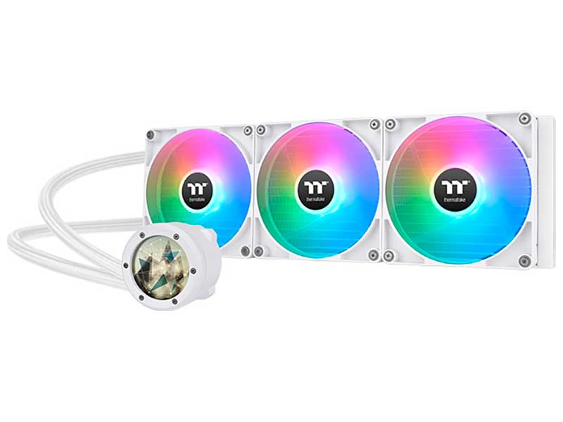 Изображение товара СЖО для процессоров Thermaltake TH420 V2 Ultra Snow Edition ARGB (CL-W407-PL14SW-A)
