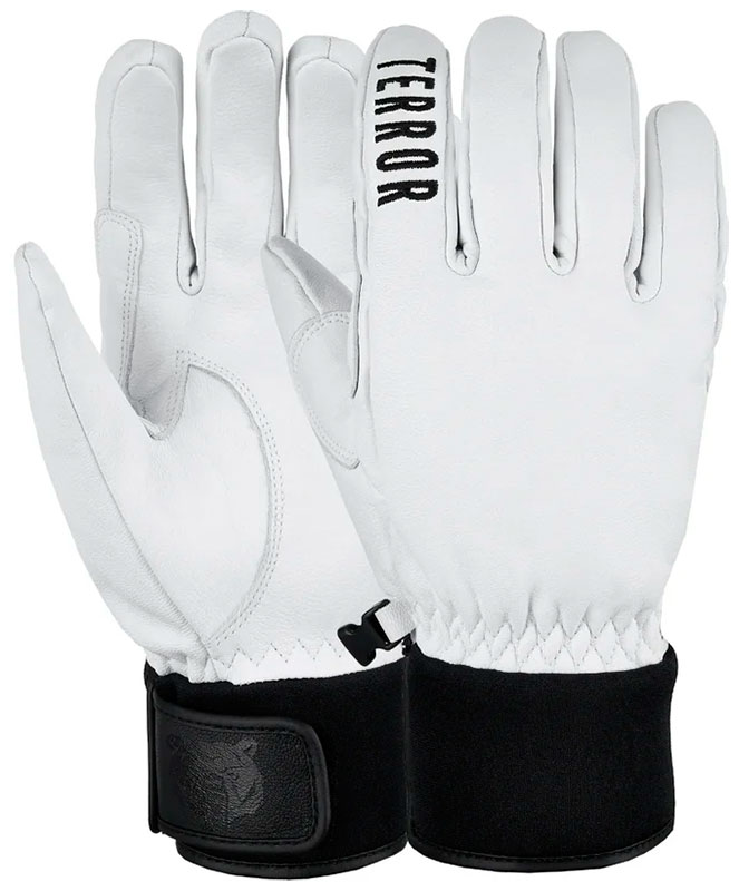 Изображение товара Перчатки Terror LEATHER Gloves White для активного отдыха и зимних сезонов