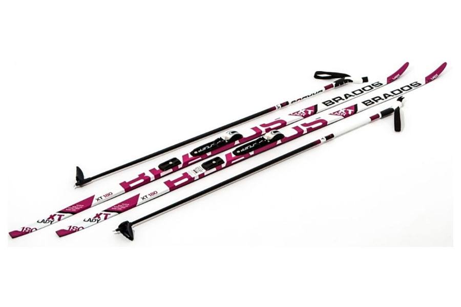 Изображение товара Беговые лыжи STC NNN Rottefella 175 см STEP XT Lady с насечками для прогулочного катания