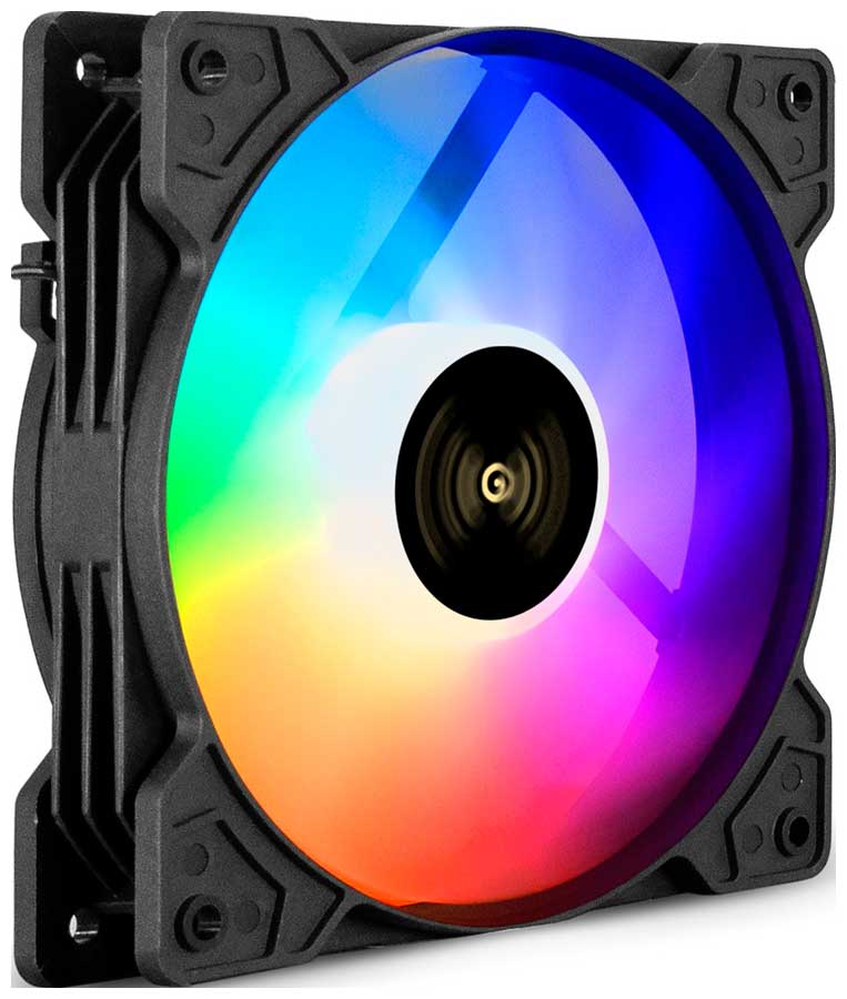 Изображение товара Вентилятор для корпуса ExeGate EX12025H6PMY-PWM.ARGB 120mm ARGB (EX295971RUS)