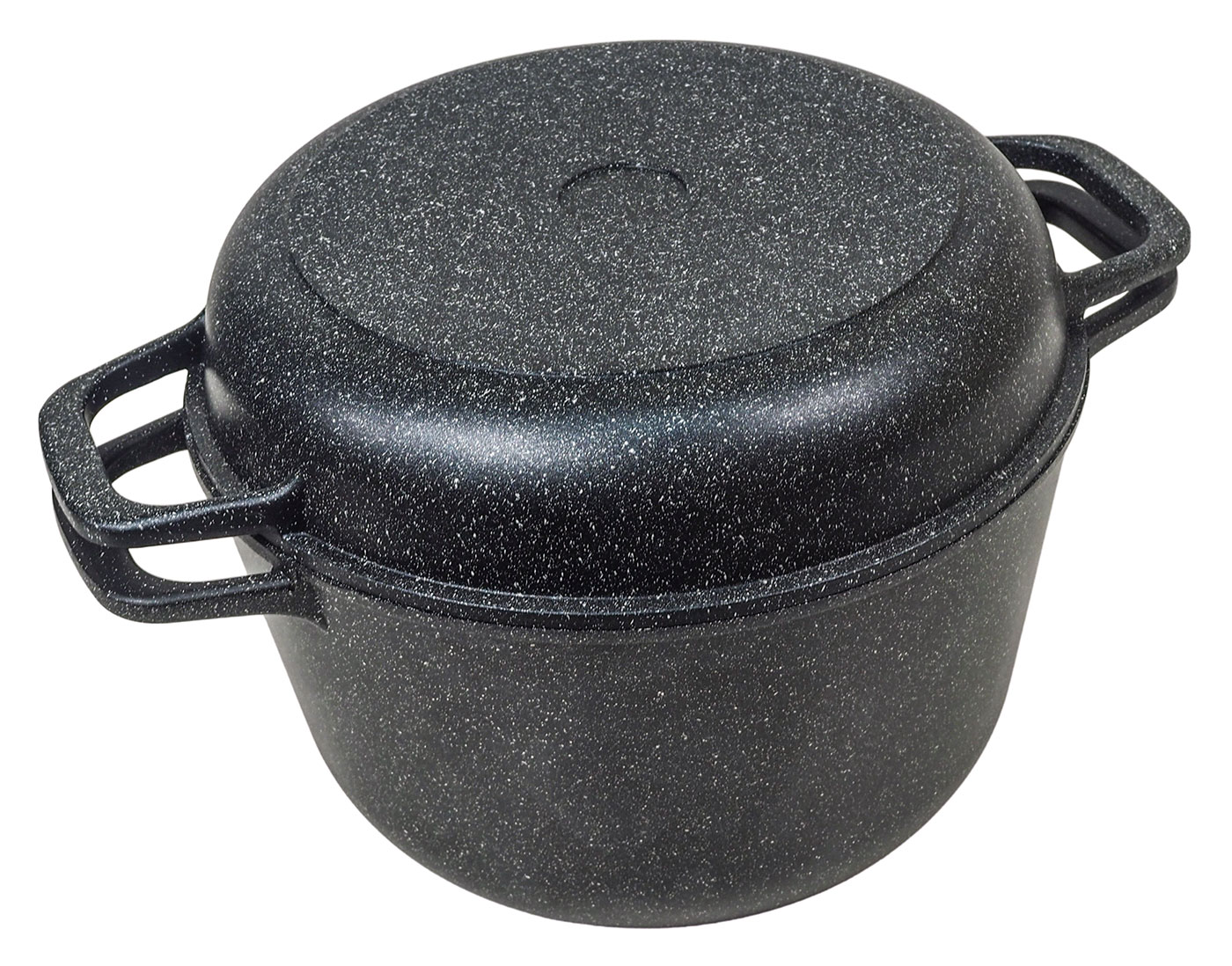 Изображение товара Казан Panairo Harfe Black, 5 л, с крышкой-сковородой (HA-KAZ-5-AL-K/skv)