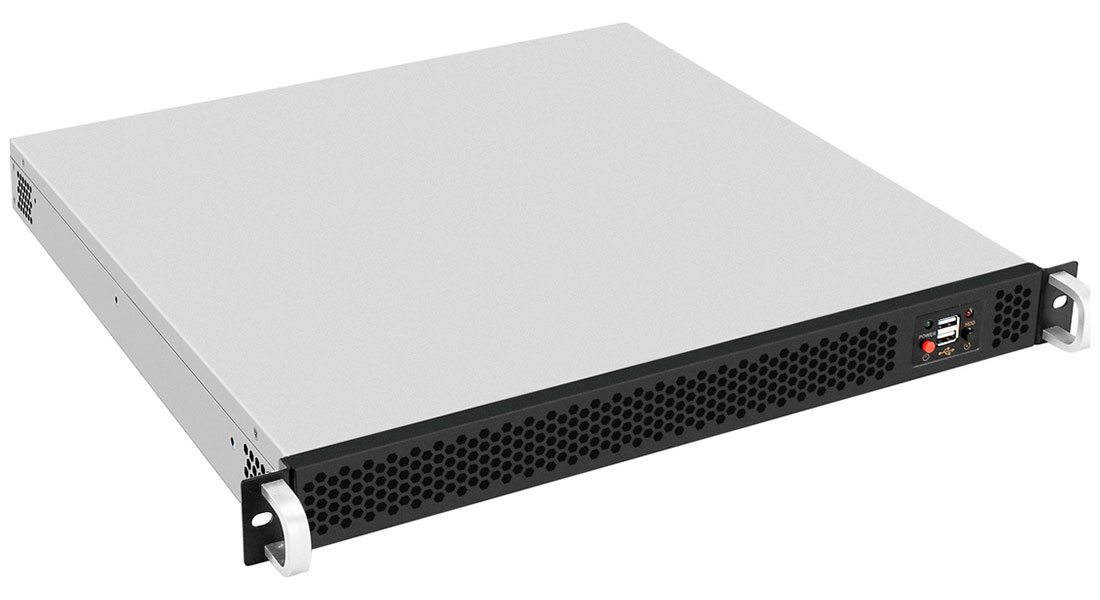 Изображение товара Серверный корпус ExeGate Pro 1U430-02 600 Вт 1U черный/серебристый