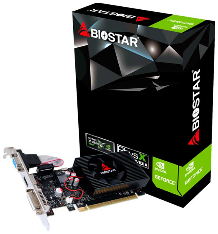 Изображение товара Видеокарта Biostar GeForce GT 730 2Gb (VN7313THX1)