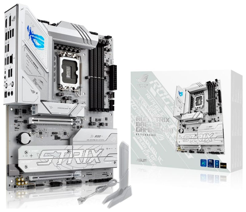 Изображение товара Материнская плата Asus ROG STRIX B860-A GAMING WIFI для процессоров LGA1851 ATX