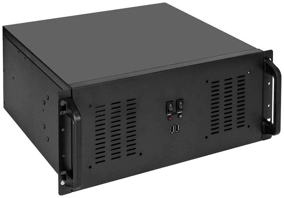 Изображение товара Серверный корпус ExeGate Pro 4U350-02 с блоком питания 1000W, черный