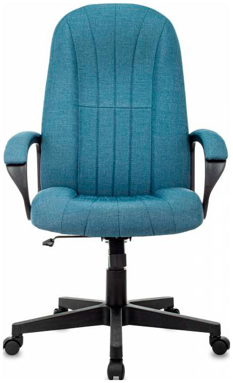 Изображение товара Кресло руководителя Бюрократ T-898, синий, 38-415, крестов. пластик