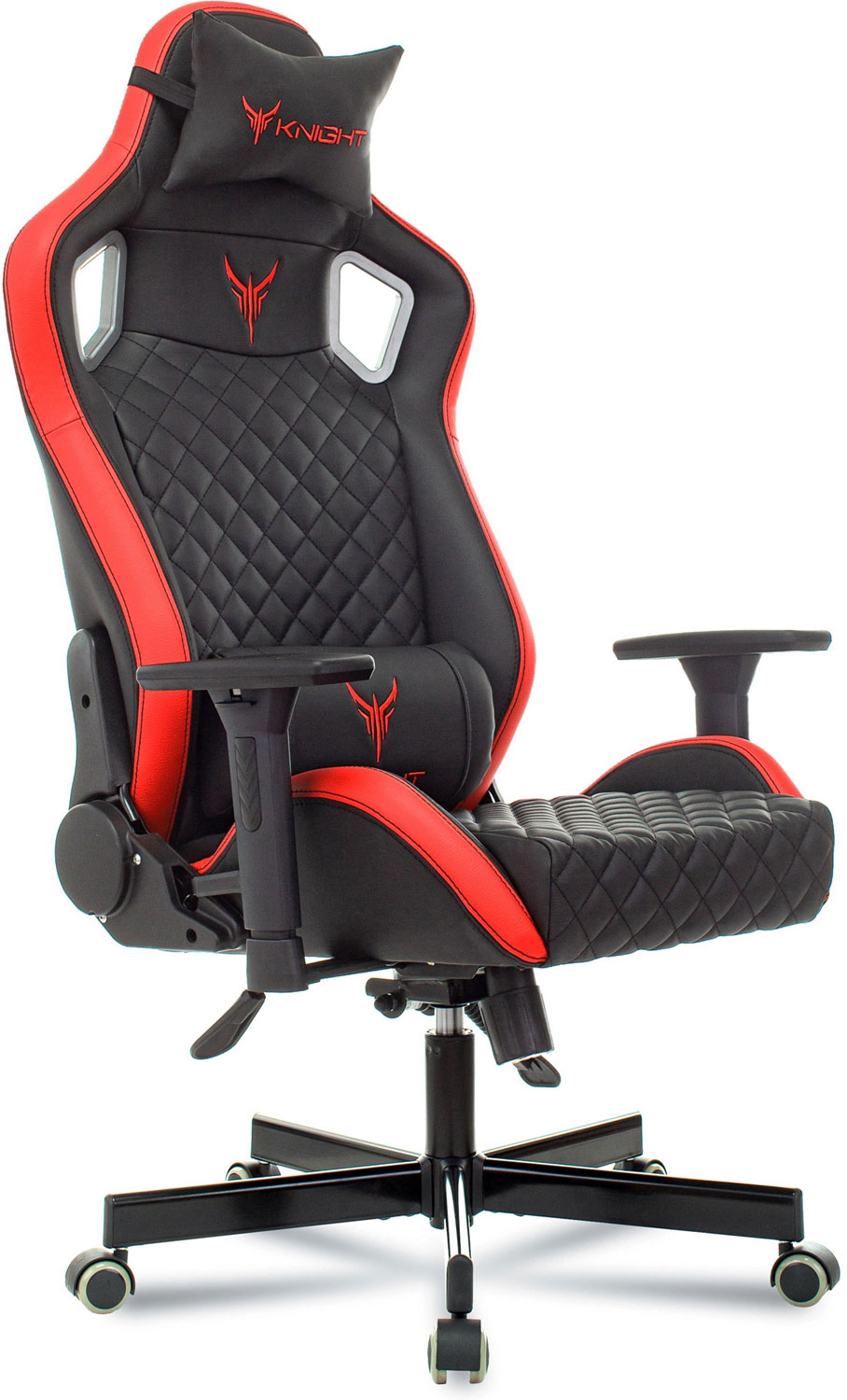Изображение товара Игровое кресло Knight Outrider BR из экокожи с регулировкой и поддержкой шеи