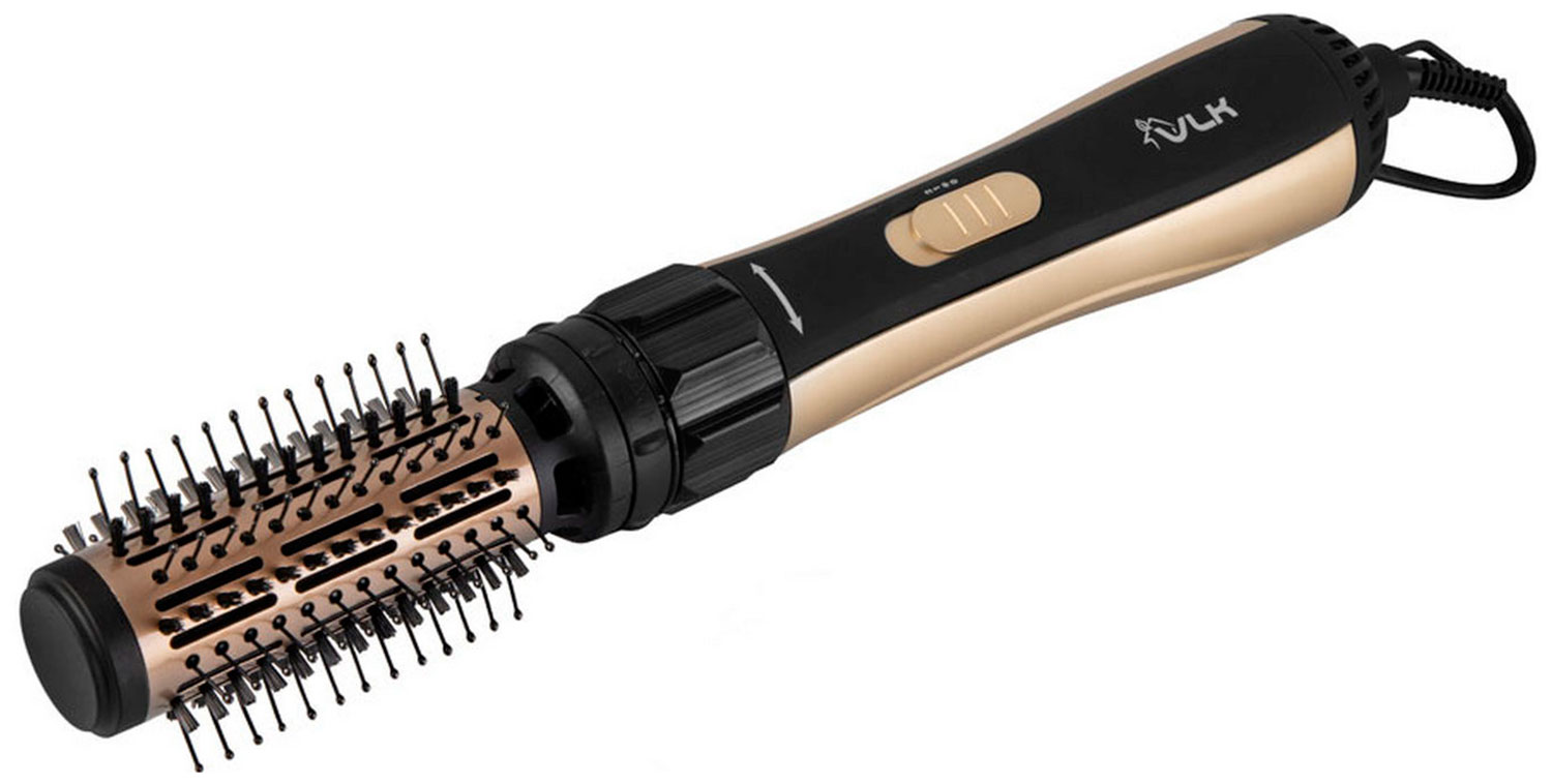 Изображение товара Фен-щетка-стайлер Endever VLK Style-150 черный/золотой