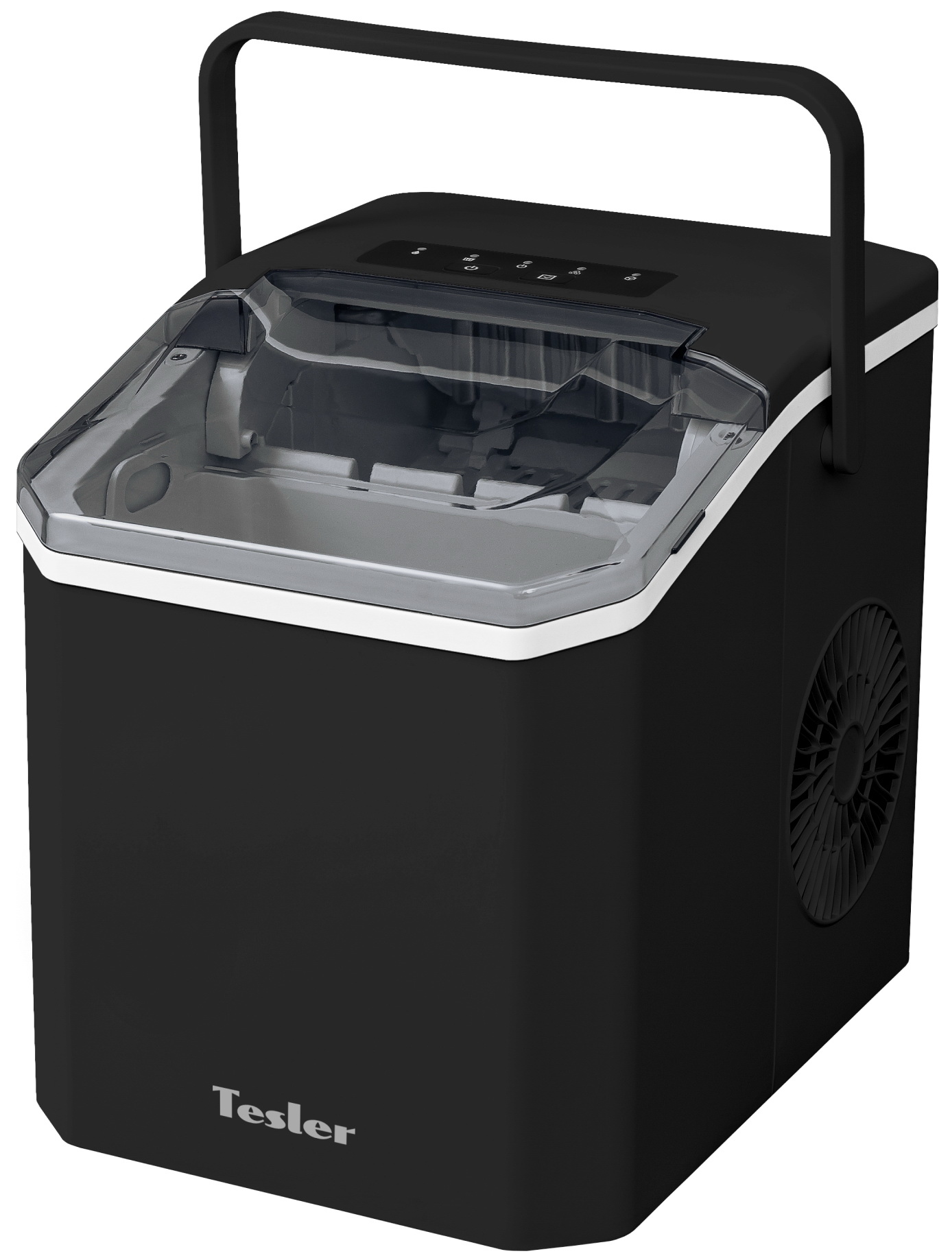 Изображение товара Портативный льдогенератор Tesler ICM-1203 BLACK для напитков и баров