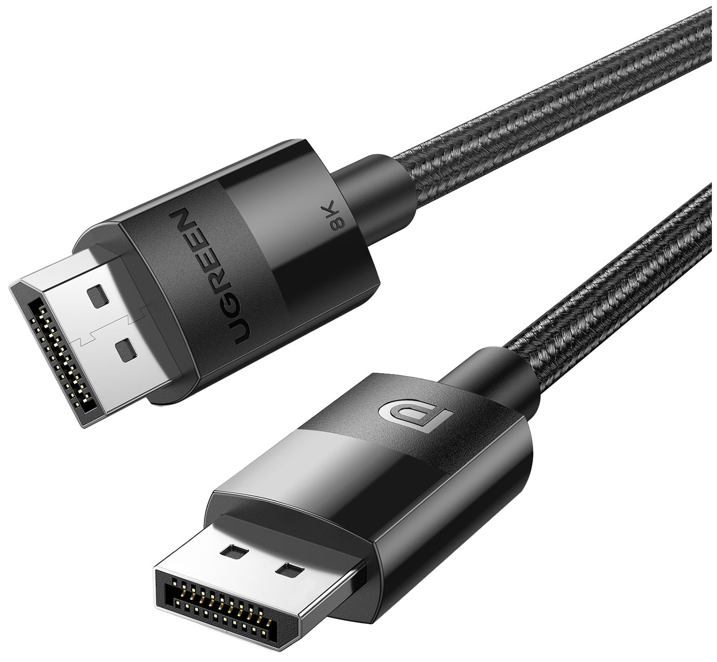 Изображение товара Кабель DisplayPort 1.4 Ugreen DP114 8K 60 Гц 3 метра черный
