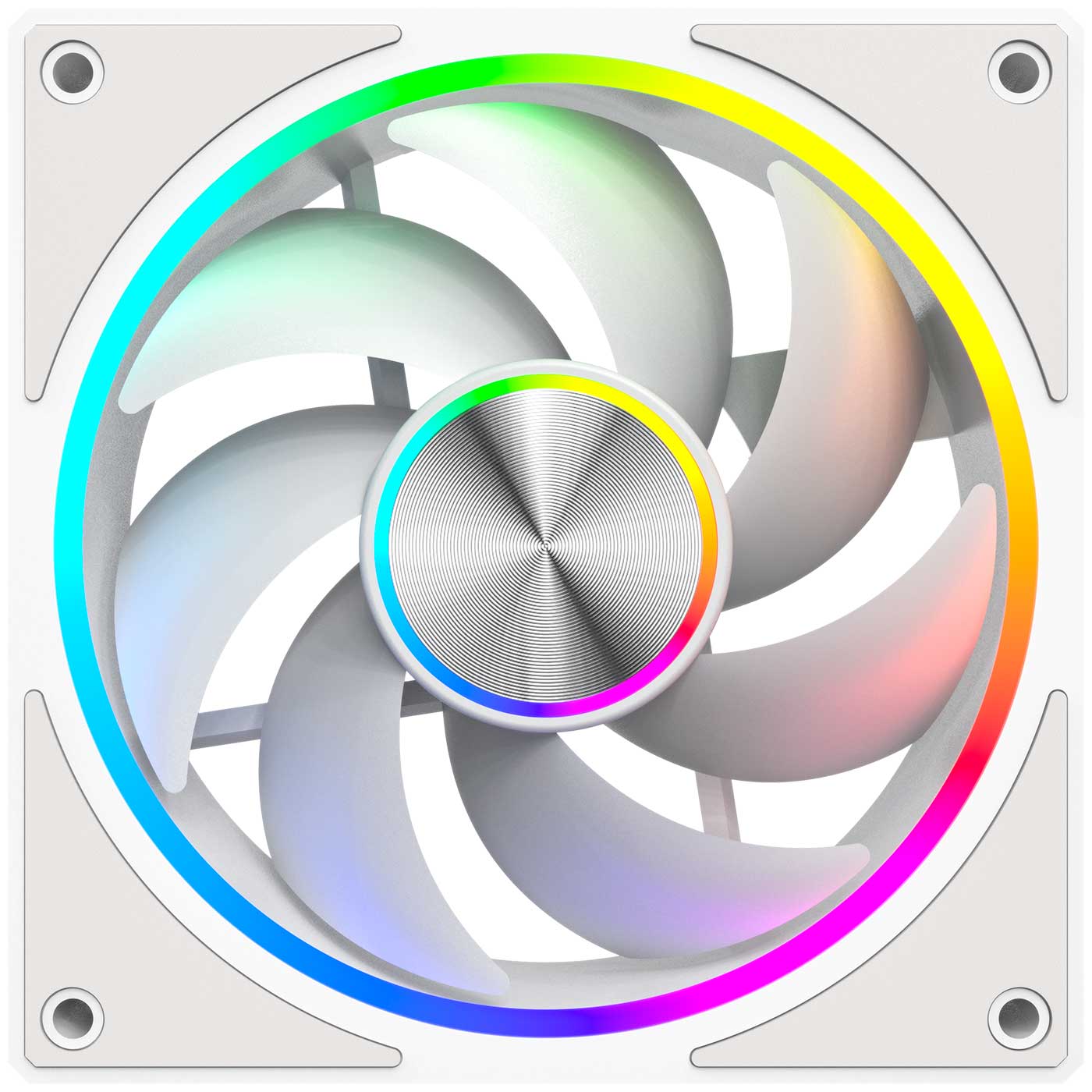 Изображение товара Вентилятор для корпуса 4FAN F66 White 120mm (F6612W1)