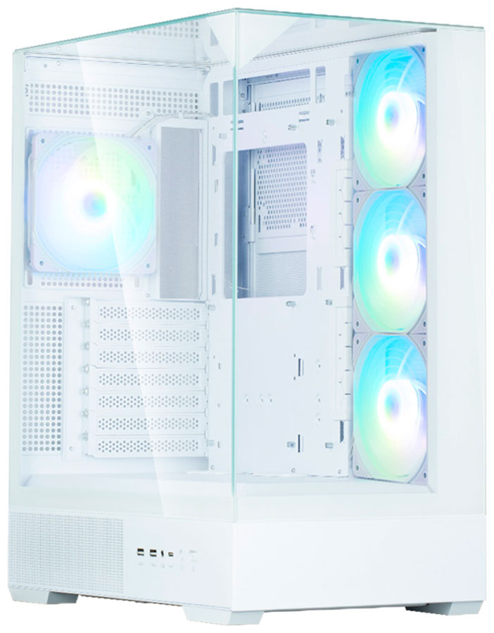 

Компьютерный корпус Zalman P40 Prism Plus WHITE, Белый
