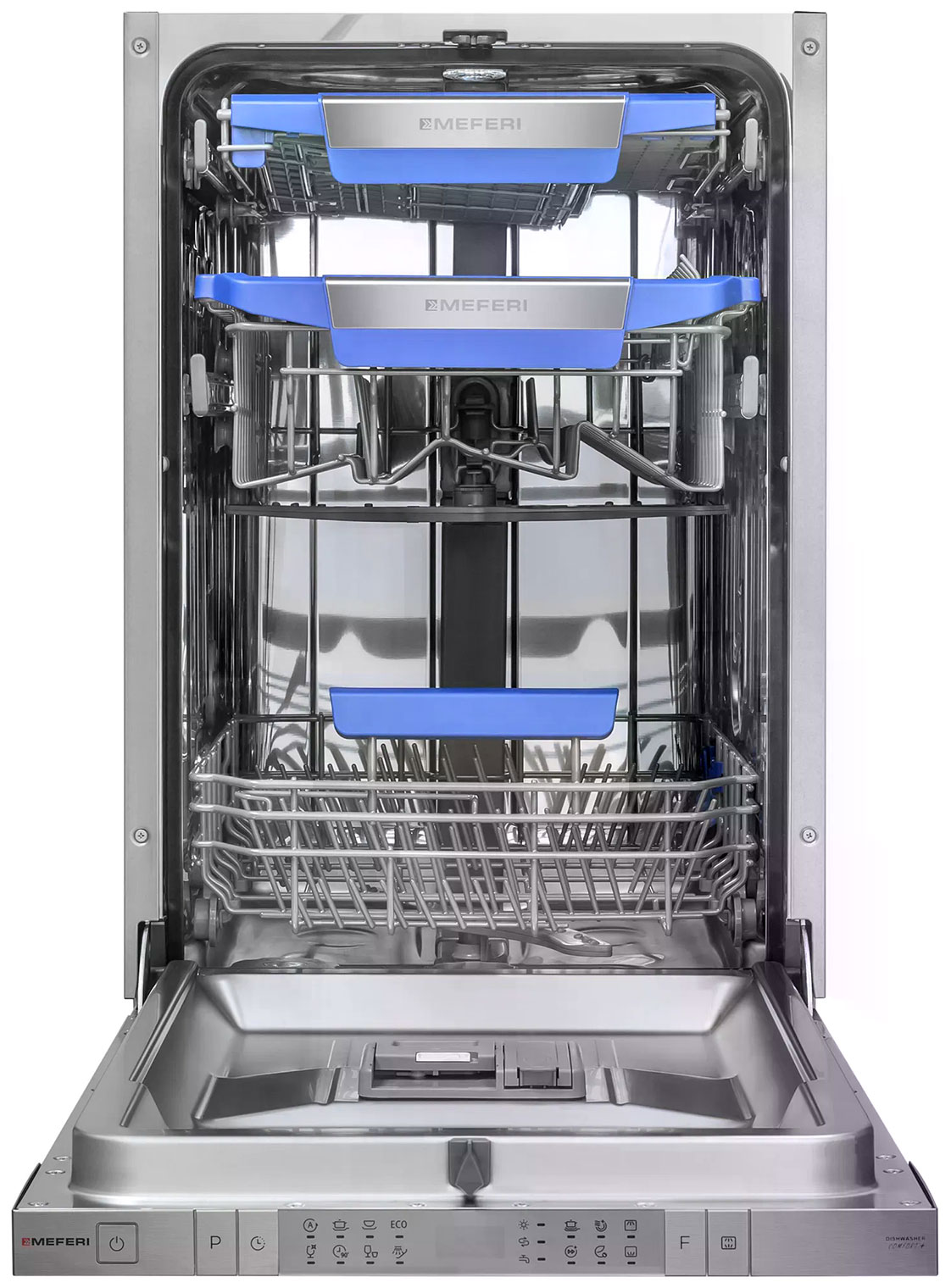 Изображение товара Встраиваемая посудомоечная машина Meferi MDW4583 COMFORT PLUS 10 комплектов A+++