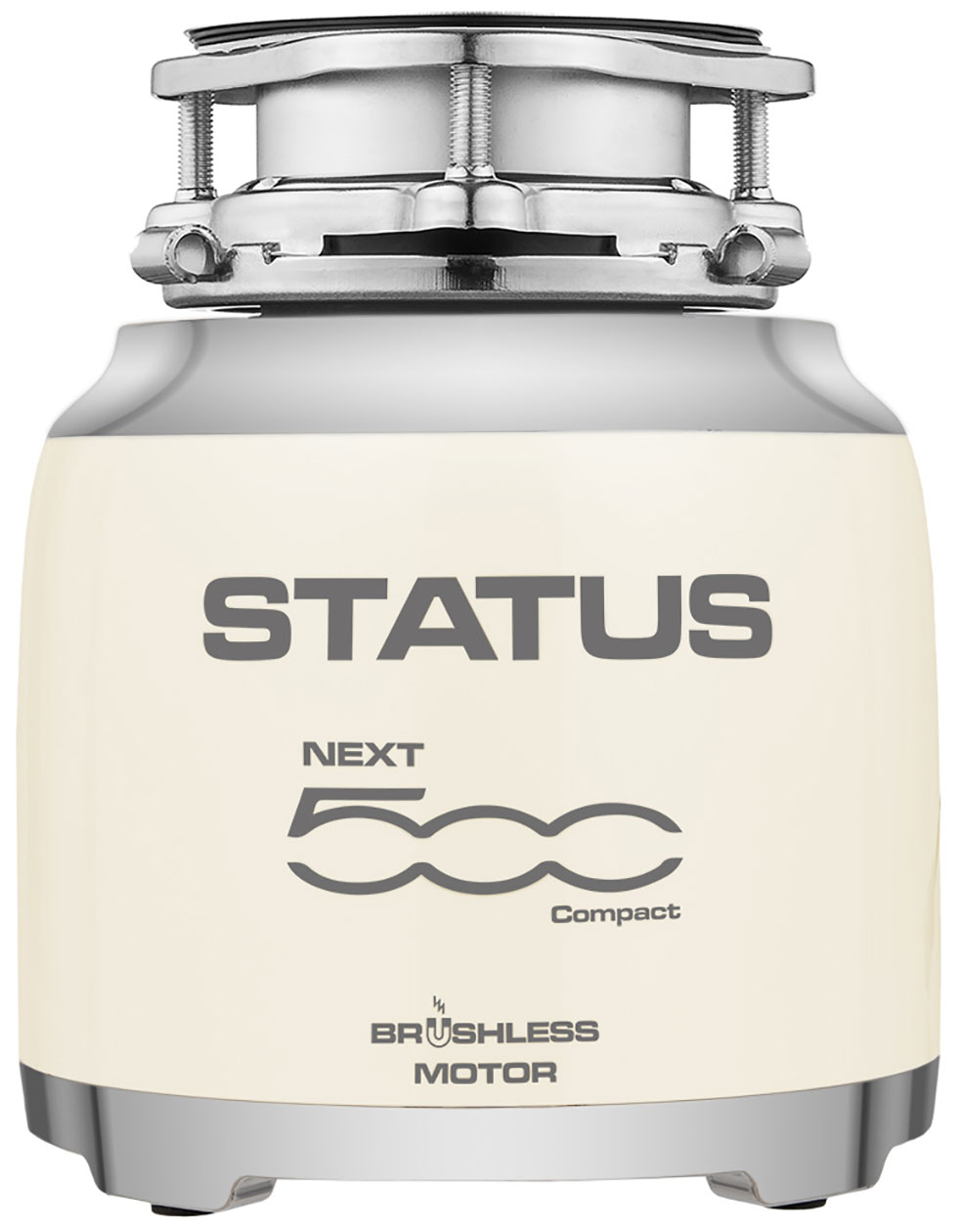 

Кухонный индукционный измельчитель пищевых отходов Status NEXT 500 Compact, бежевый металлик (09811101)