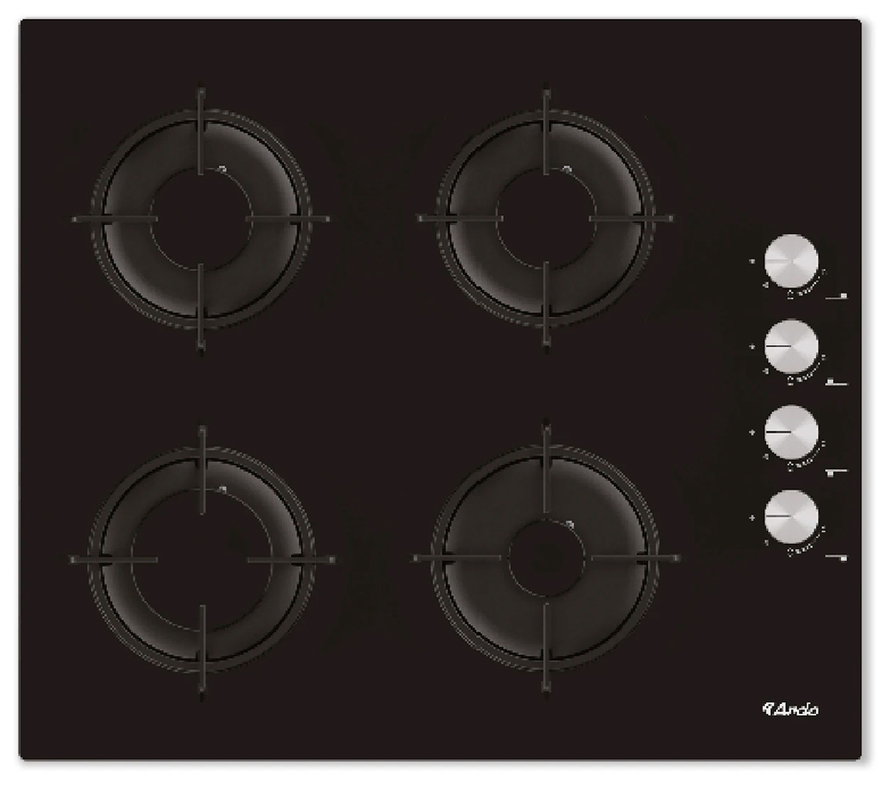 

Газовая варочная панель Ardo GHS64GB2, Черный
