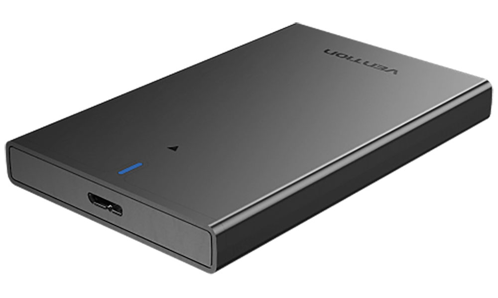 Изображение товара Внешний корпус для HDD/SSD 2.5 Vention USB 3.0 Mirco-B, черный (KPAB0)