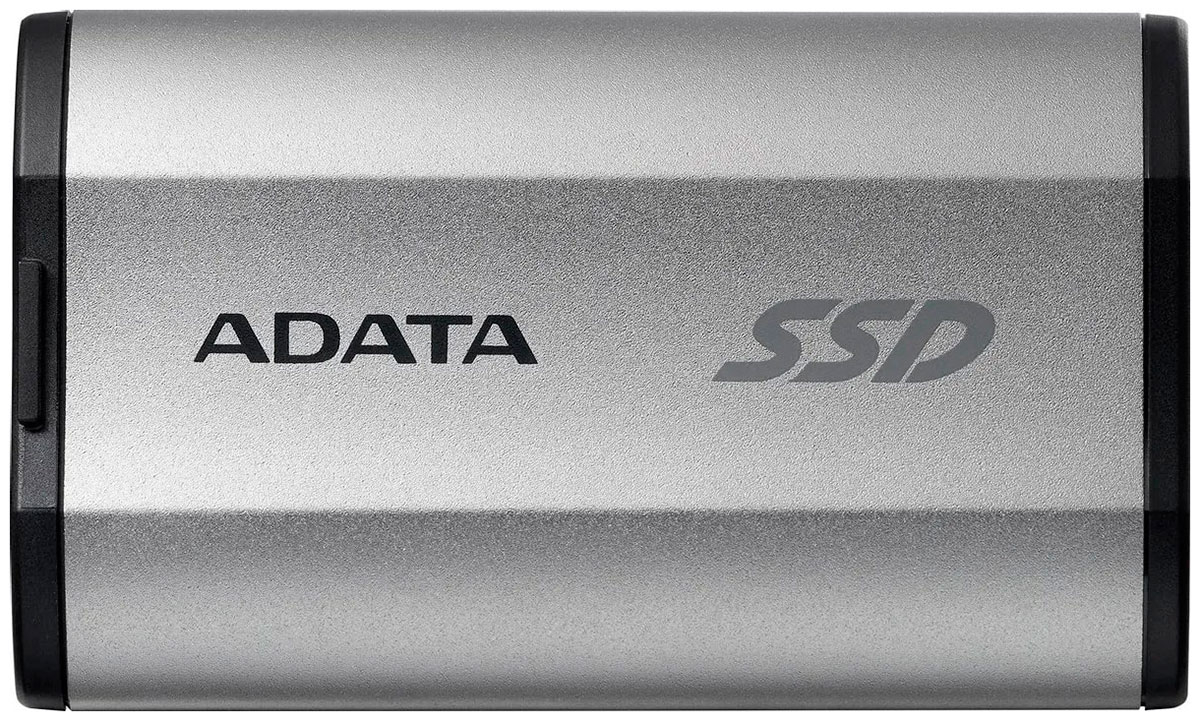 Изображение товара Внешний SSD накопитель ADATA SD810 1Тб серый быстрый компактный