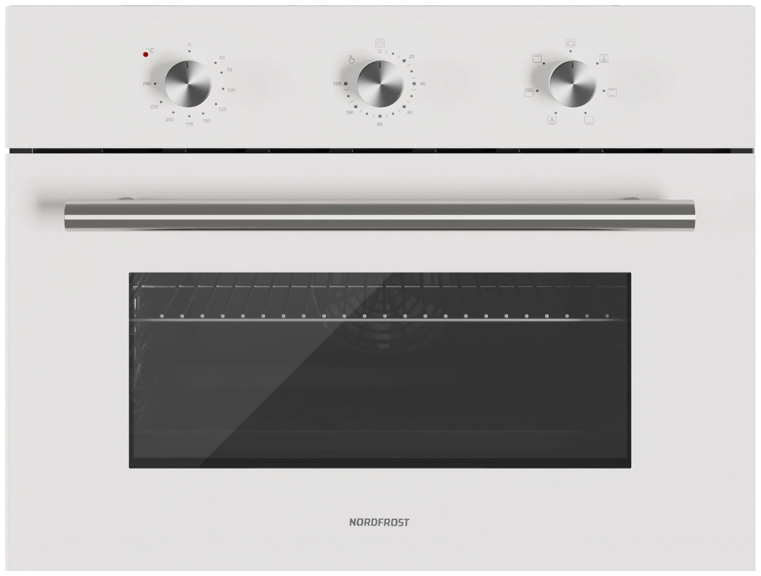 Изображение товара Встраиваемый электрический духовой шкаф NordFrost HM 5060 W 45 л 6 режимов