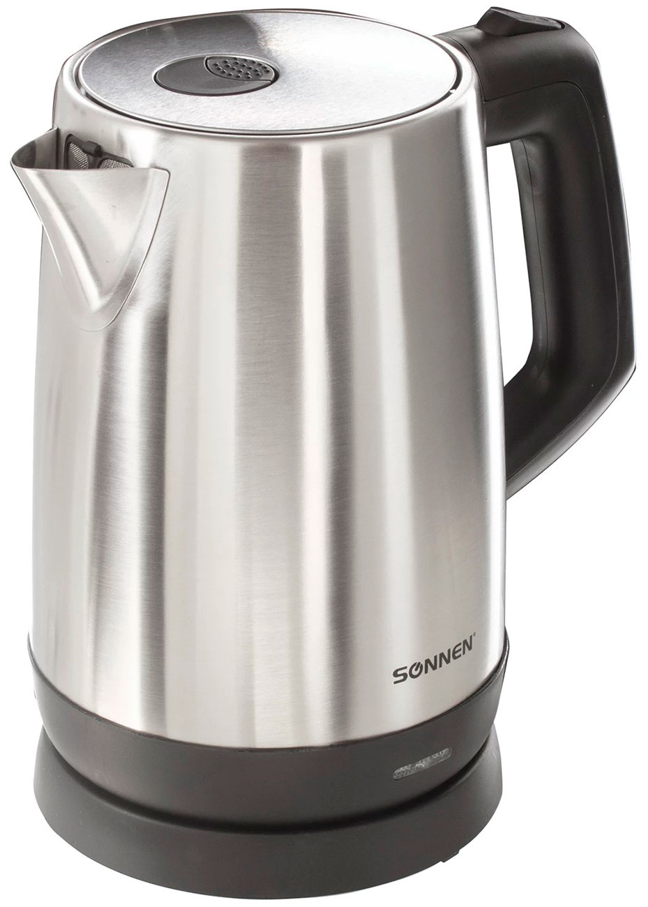 

Чайник электрический Sonnen KT-1785, 1.7л, 2200 Вт, нержавеющая сталь (453420)