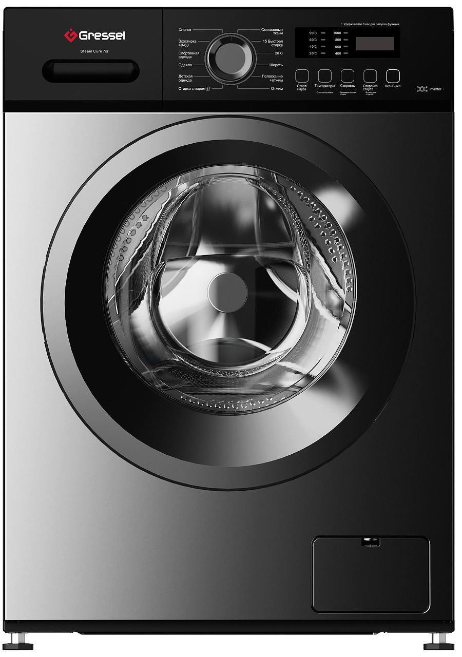 Изображение товара Стиральная машина Gressel UBC301 серый