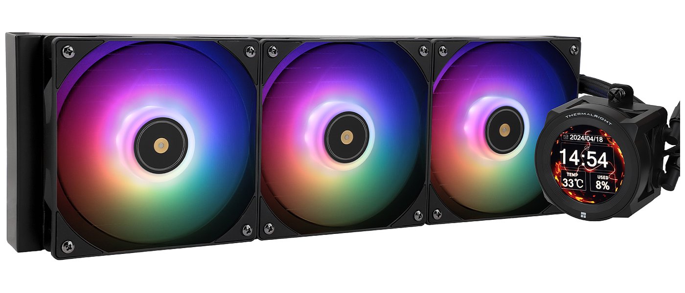 Изображение товара СЖО для процессоров Thermalright Core Vision 360 (C-VISION-BL-360-ARGB)