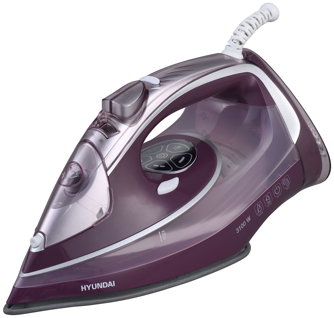 

Утюг Hyundai H-SI01780, Розовый/бордовый