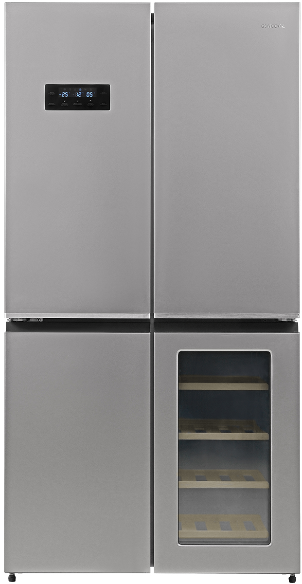 Изображение товара Многокамерный холодильник Gencool GDCD-605W нержавейка