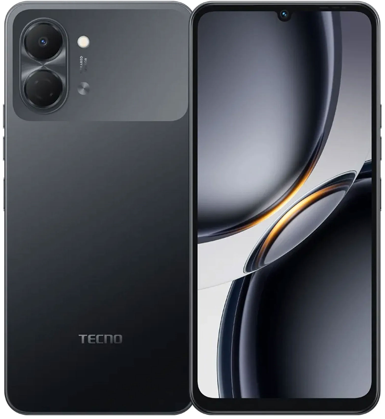 Изображение товара Смартфон Tecno SPARK Go 3 KN3 128+4 Ink Black
