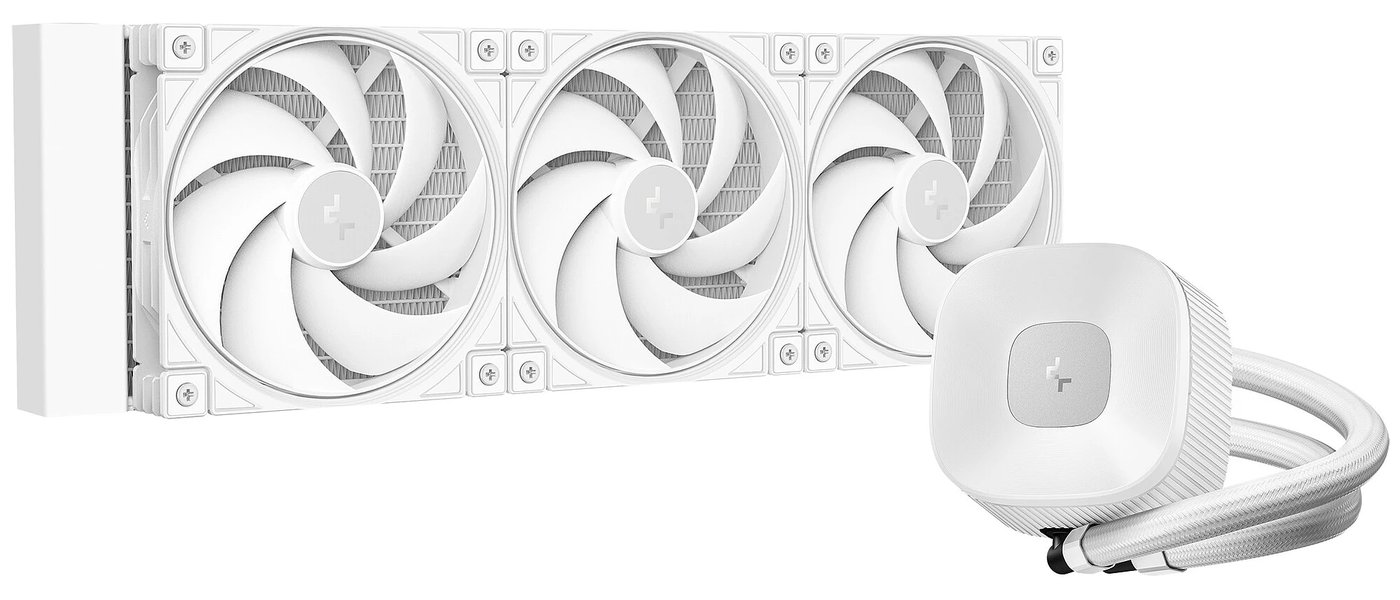 Изображение товара Жидкостное охлаждение DeepCool LE360 V2 Pure White для процессора Изображение товара Жидкостное охлаждение DeepCool LE360 V2 Pure White для процессора
