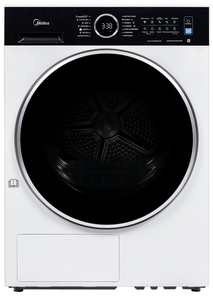 Изображение товара Сушильная машина Midea MD205H80WB/W-RU Изображение товара Сушильная машина Midea MD205H80WB/W-RU