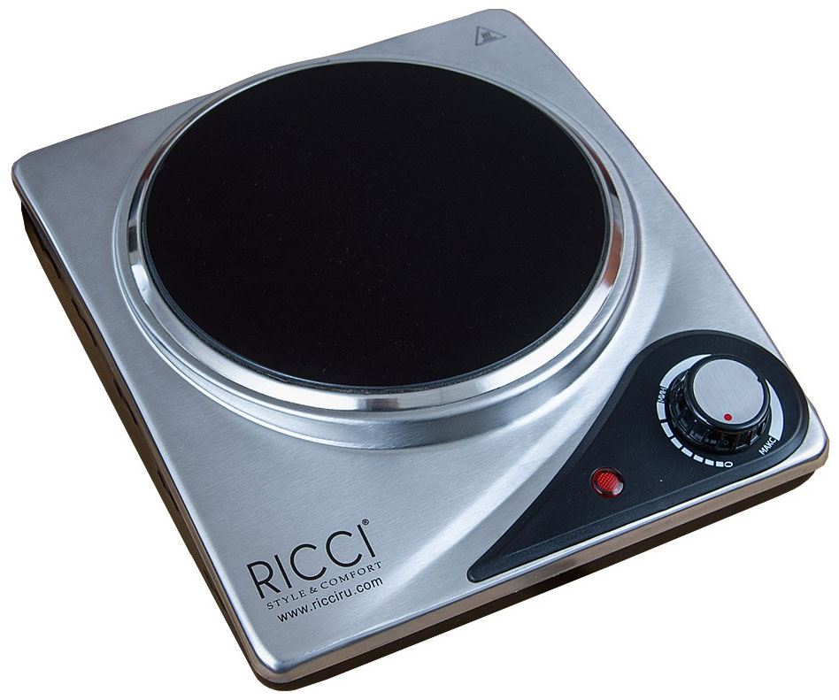 Настольная плита Ricci RIC-3106 i электрическая плита ricci ric 101 закаленное стекло инфракрасная нержавеющая сталь