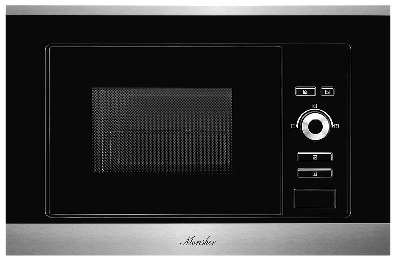 Изображение товара Встраиваемая микроволновая печь Monsher MMH 201 BX с грилем, 20 л, черная